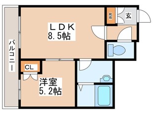 リヴィテ－ジ中島公園の物件間取画像